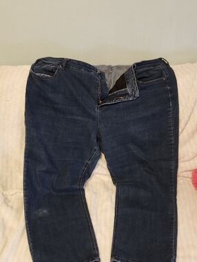 Terra & Sky Dark Wash Straight Leg Jeans